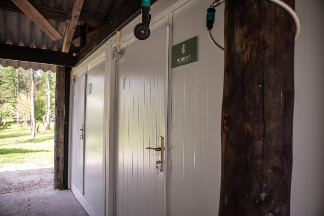 Glamplodge Met Prive Sanitair Blesdijke Exterior foto