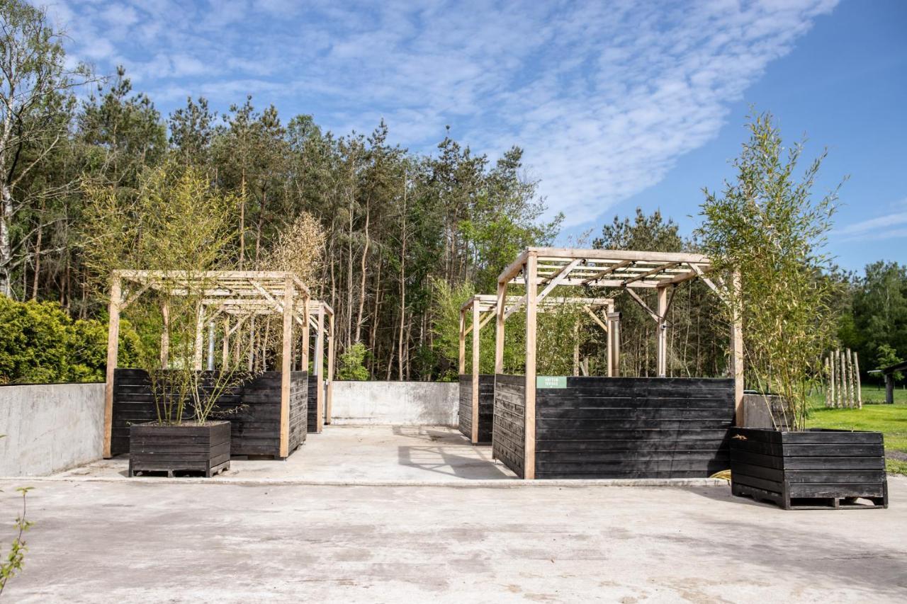 Glamplodge Met Prive Sanitair Blesdijke Exterior foto