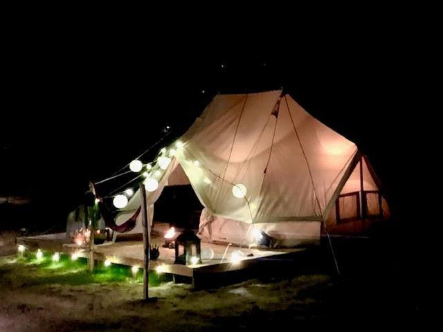 Glamplodge Met Prive Sanitair Blesdijke Exterior foto