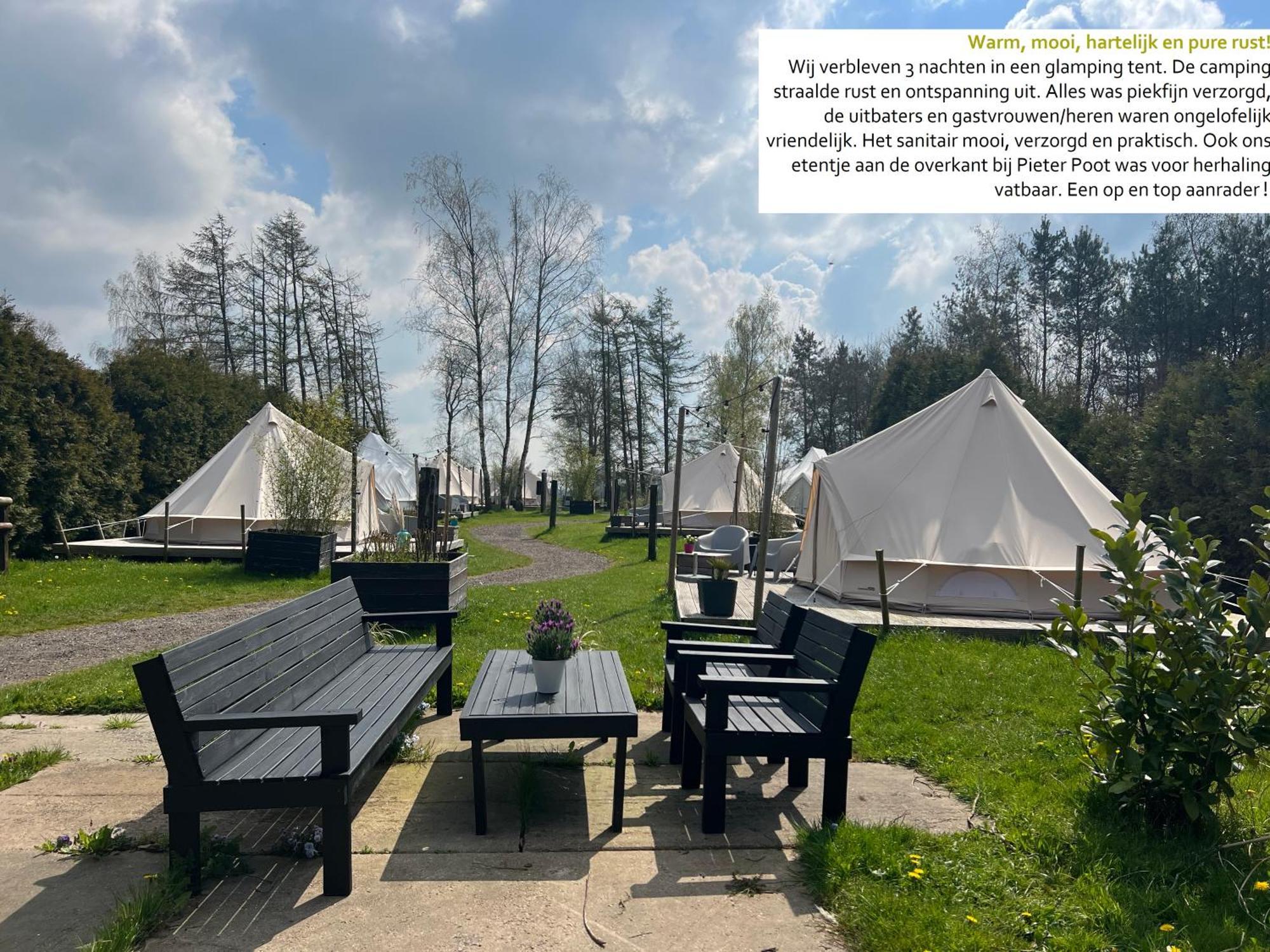 Glamplodge Met Prive Sanitair Blesdijke Exterior foto
